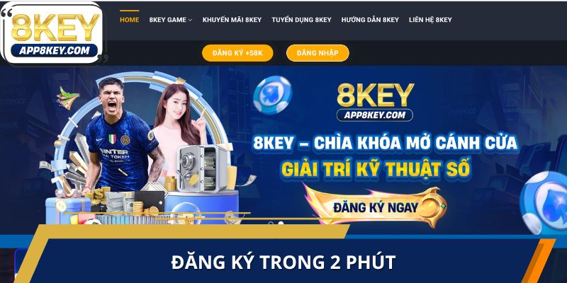 Tạo tài khoản nhanh chóng với Hướng Dẫn 8KEY